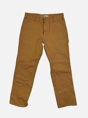 New Carhartt Relaxed Straight Rugged Flex Duck Dungaree BN3279-M 34 x 32